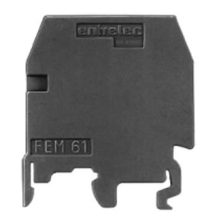 0114 77623 rail mounted end section type: fem61